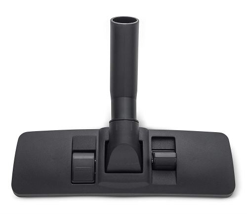 Numatic 902070 Brosse Combinée Commutable Avec Socle En Acier Inoxydable, 300 Mm, Noire