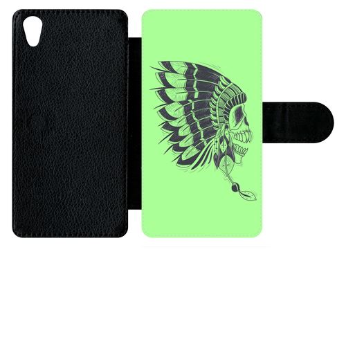 Etui À Rabat Sony Xperia Z5 Indien Vert