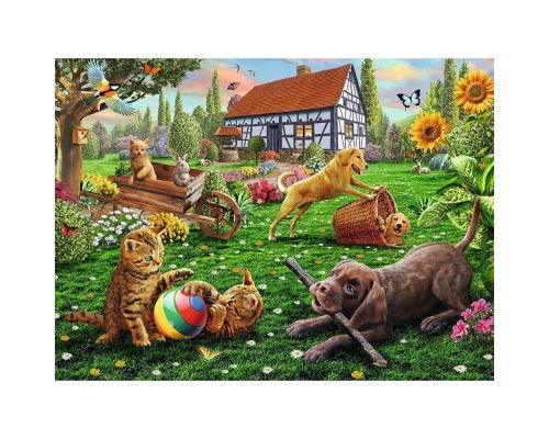Puzzle 200 Pièces : Pièces XXL - Explorateurs à 4 Pattes, Ravensburger