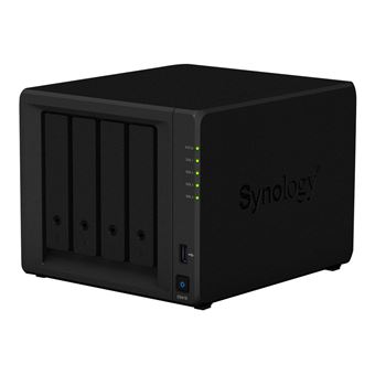 Serveur NAS Synology DiskStation DS418 4 baies 2 Go Noir