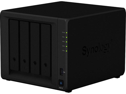Serveur NAS Synology Disk Station DS418 - Serveur NAS - 4 Baies