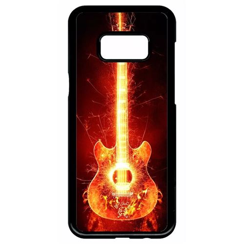 Coque samsung galaxy s8+ plus blazing guitare
