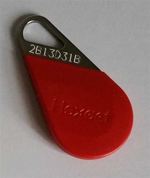 Non Communiqué Noir Badge De Proximité - Mifaire - 13.56 Mhz - Hexact - Bitron Thexacle