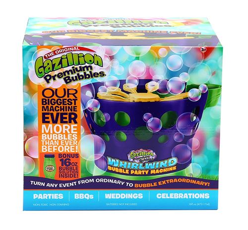 Gazillion Bubbles - Whirlwind Machine À Bulles, 36234, Vert/Violet