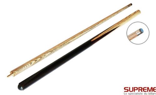 Queue billard standard veinée 145 cm 1/2