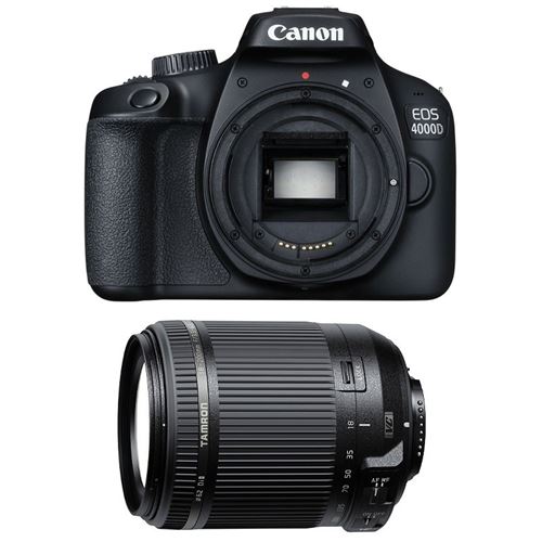 Canon Eos 4000D + Tamron 18-200 Vc