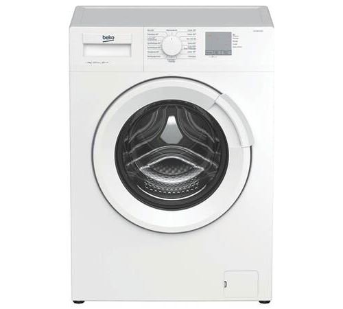 Beko Dwtv6621Xw1W - Machine À Laver - Largeur : 60 Cm - Profondeur : 44 Cm - Hauteur : 84 Cm - Chargement Frontal - 39 Litres - 6 Kg - 1200 Tours/Min - Blanc