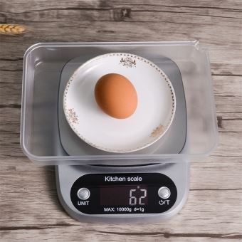précision de 0.1g Balance de cuisine alimentaire Poids électronique  numérique LCD Balance Poids 10 kg @Uiao439 - Équipements et sécurité pour  la maison à la Fnac