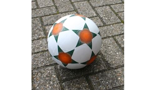 Football en caoutchouc taille 5 nr.724090