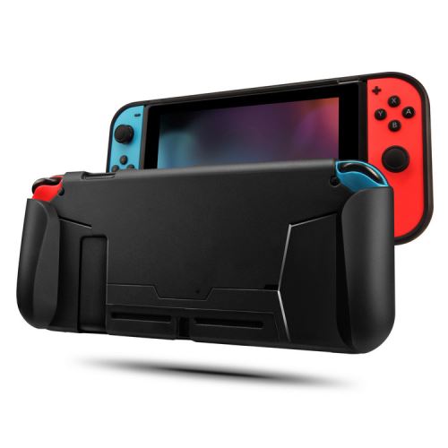 Coque de TPU Multifonctionnel pour Nintendo Switch - Noir