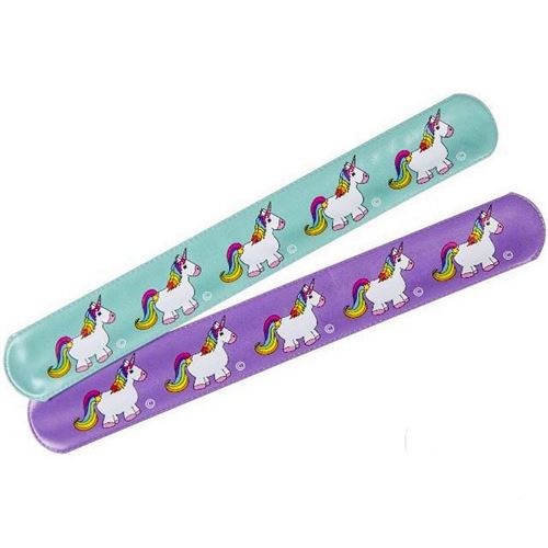6 Bracelet Clap Licorne 22 Cm Ajustable Bijoux Fantaisie