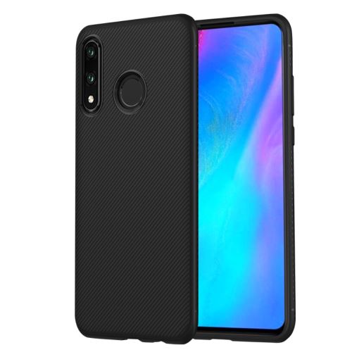 Coque en TPU sergé noir pour votre Huawei P30 Lite
