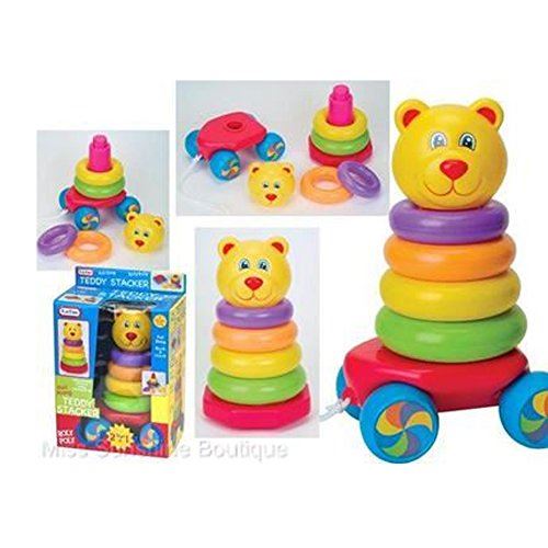 Pull Along Teddy Baby Toy