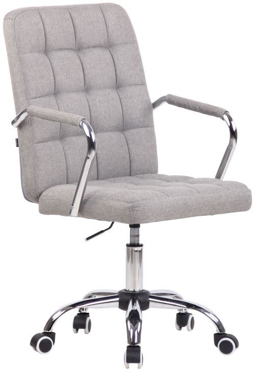 CLP Fauteuil de bureau Terni , Gris/Tissu