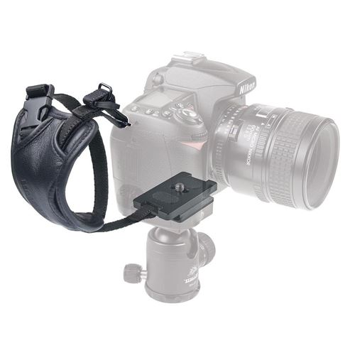 Kaiser Dragonne pour appareil photo compact en fibre synthétique 25 cm couleur : Noir