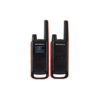 Lot de trois talkie-walkies pour enfants,portée jusqu'à 7 kilomètres Alecto  FR115 3x Rouge-Blanc-Bleu - Talkie Walkie - Achat & prix