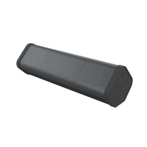 KitSound BoomBar 2+ - Luidspreker - voor draagbaar gebruik - draadloos - Bluetooth - staalgrijs