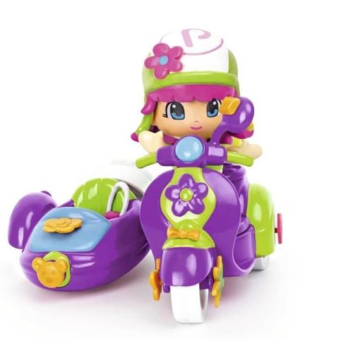 Pinypon poupée avec voiture et scooter 13001277