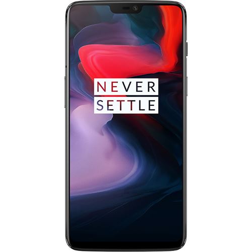  Smartphone OnePlus 6 A6000 8Go/128Go Dual Sim Débloqué 4G - Noir