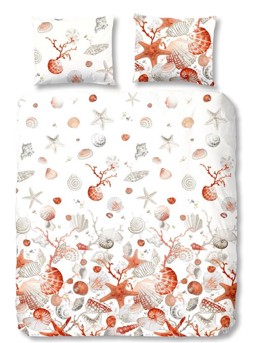 Good Morning housse de couette Coques 240 x 220 cm blanc