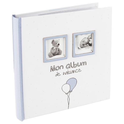 Mon album de naissance garçon - coloris bleu