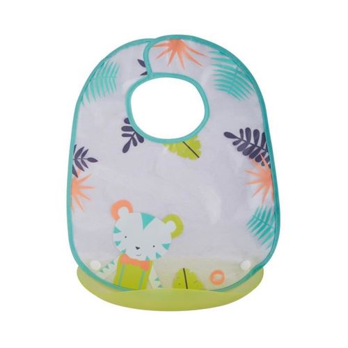 bébé confort Bavoir Textile + Ramasse-Miettes Plastique Jungle Vibes
