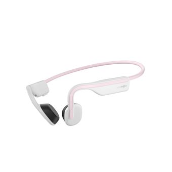 AfterShokz OpenMove - Écouteurs avec micro - oreille dégagée - montage derrière le cou - Bluetooth - sans fil - rose himalayen - 1
