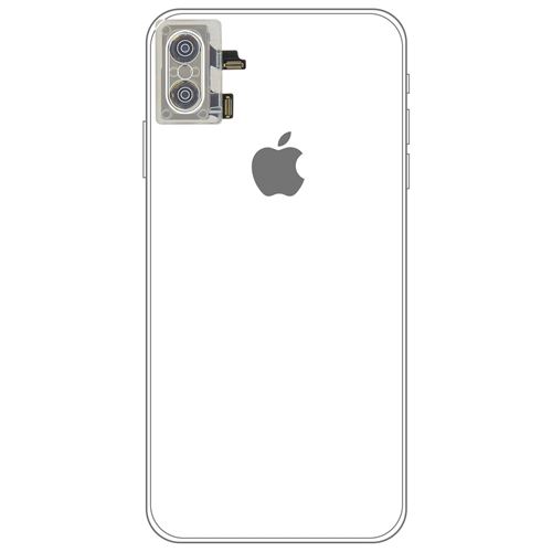 Caméra Arrière iPhone XS Max Module Appareil Photo Compatible + Nappe