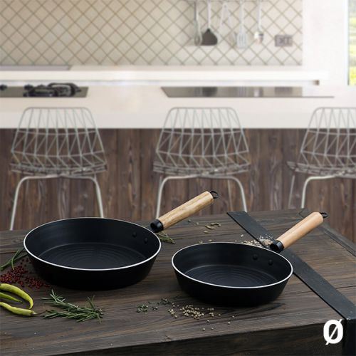 Poêle à Grilller avec Rayures Quid Carnivoro Aluminium