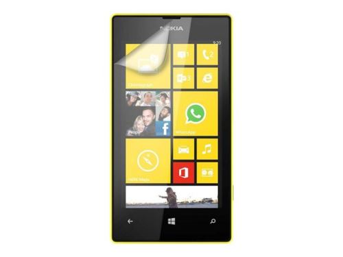 Xqisit - Schermbeschermer voor mobiele telefoon - transparant (pak van 3) - voor Nokia Lumia 520