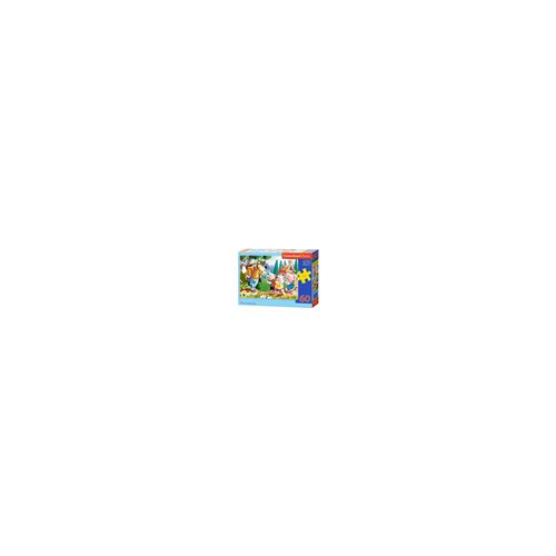 Castorland Three Little Pigs 60 Pcs Jeu De Puzzle 60 Pièce Dessins Animés - vue 6
