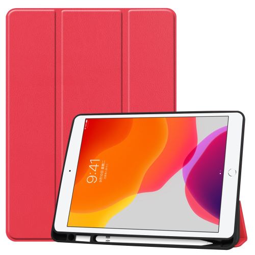 Générique Rouge Étui Tablette En Polyuréthane Pour Apple Ipad 10,2 (2019) - Image 2