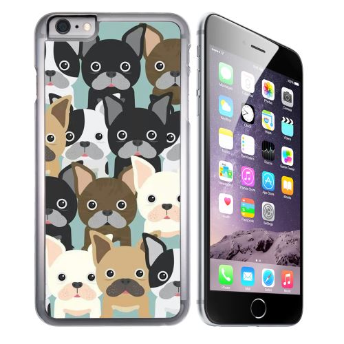 Coque pour iPhone 7 bouledogues