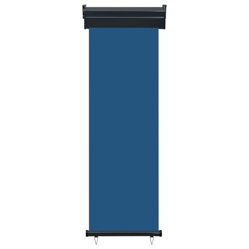 vidaXL Auvent latéral de balcon 60x250 cm Bleu