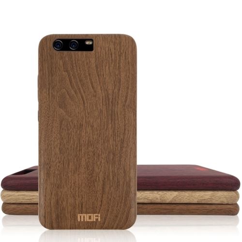 Huawei P10 Coque Protection TPU Marron Effet Bois ALS47522