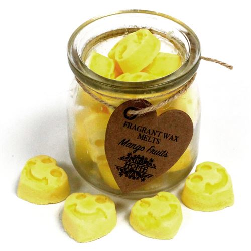 Coeurs Fondants Cire de Soja - Mangue