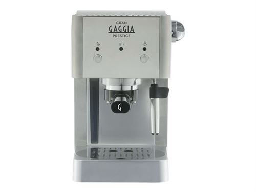 Gran Gaggia Prestige RI8427 - Machine à café avec buse vapeur Cappuccino - 15 bar - acier inoxydable