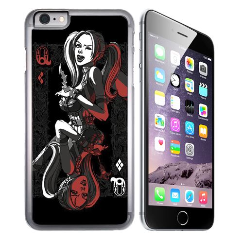Coque pour iPhone 6 et iPhone 6S harley queen carte