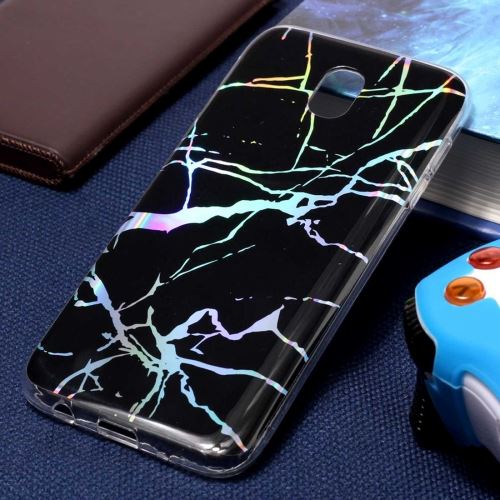 Galaxy J5 (2017) (EU Version) Coque Protection TPU Marbré Noir ALS51727