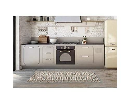 Vilber Gran Chef Tanger Tapis en Vinyle, 75 x 180 x 3 cm, Marron Gran Chef Tanger
