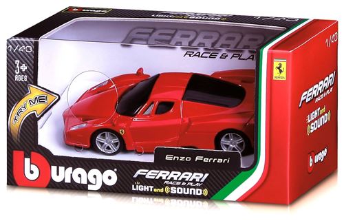Bburago Maisto France 31170 Ferrari Son et Lumière - Echelle 1/43 - Modèle Aléatoire