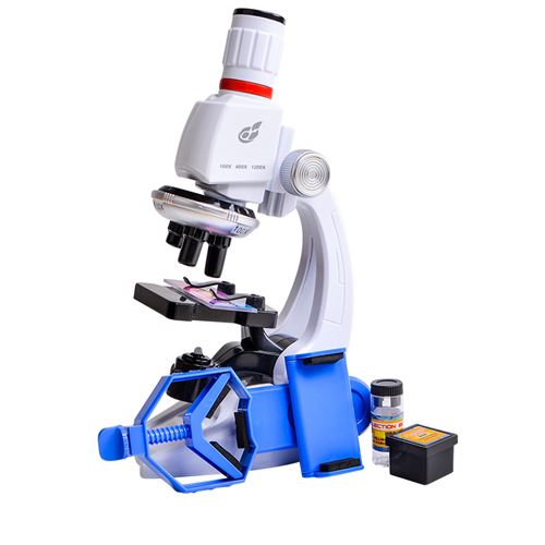 Jouet De Microscope, Microscope Bleu Pour Enfants Haute Définition Pour  Enfant De 8 Ans Et Plus Pour L'observation