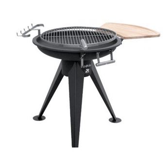 76€80 sur Barbecue à charbon grille INOX ROTATIVE Ø 55cm 76€80 sur Barbecue à charbon grille INOX ROTATIVE Ø 55cm