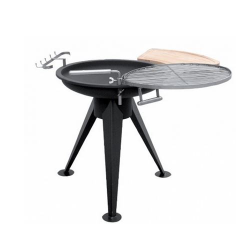 76€80 sur Barbecue à charbon grille INOX ROTATIVE Ø 55cm 76€80 sur Barbecue à charbon grille INOX ROTATIVE Ø 55cm
