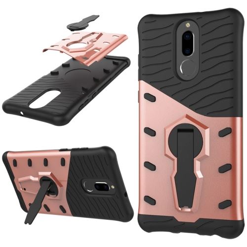 Huawei G10 Coque Protection Plastique Combinaison Armure Support Rose ALS53197