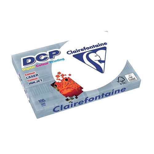 Clairefontaine Ramette de 500 feuilles papier blanc DCP 100 gr A3