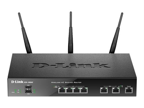 D-Link DSR-1000AC - routeur sans fil - 802.11a/b/g/n - Ordinateur de bureau