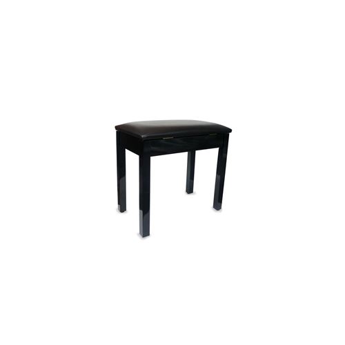 delson 104-3bk banquette piano avec coffre a partitions - noire