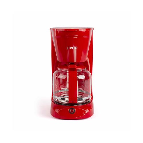 Livoo DOD166R - Koffiezetapparaat - 15 bekers - rood