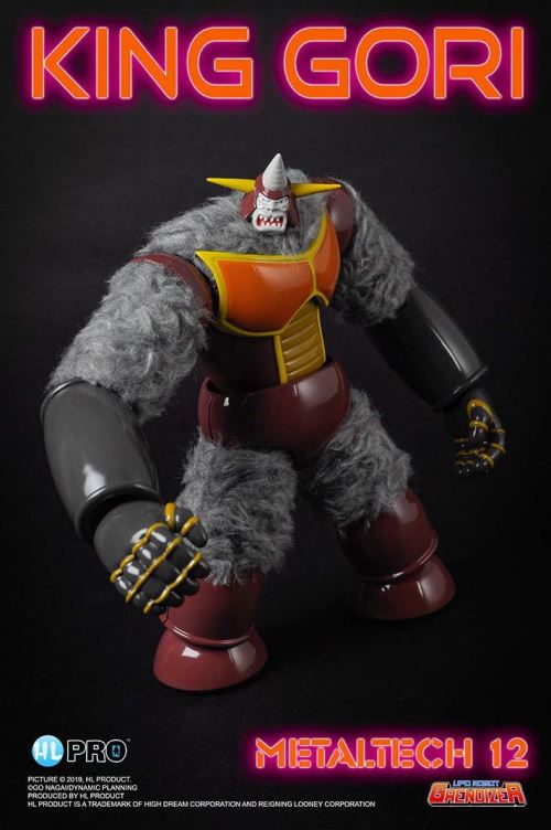 HL Pro Metaltech 12 King Gori Goldrake UFO Robot Goldorak Die Cast Figurine